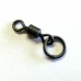 Matt Black Rolling Swivel with Ring Size 12 Matt Black Rolling Swivel with Ring Size 12